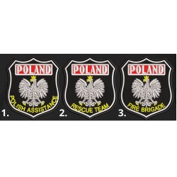 EMBLEMAT NARAMIENNY Z RZEPEM
